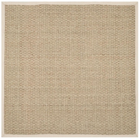 Safavieh Natural Fiber Square Rugs Natural & Ivory - 7 x 7 ft. NF114J-7SQ
